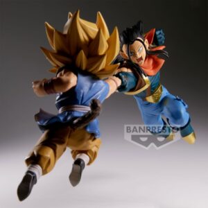 Figurines de Son Goku et de Super C-17 Dragon Ball Super Match Makers