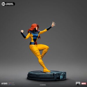 Statuette Iron Studios X-men 97 de Jean Grey de côté