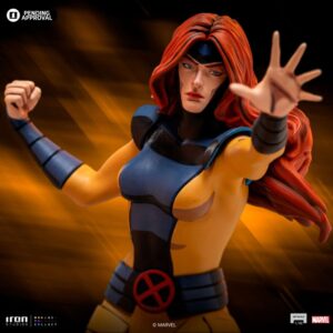 Statuette Iron Studios X-men 97 de Jean Grey de face