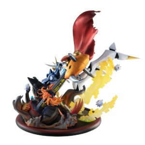 Figurine Megahouse G.E.M Digimon Omegamon vs Diaboromon