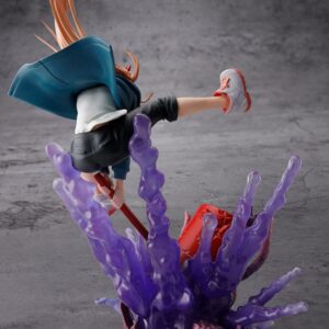 Vue de dos de la figurine Figuarts Zero de Power de Chainsaw Man