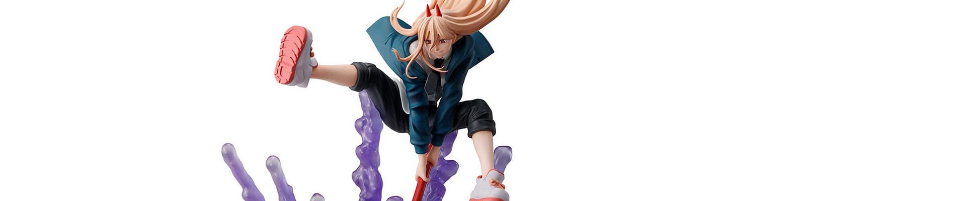 Bannière Antre Geek de la figurine Figuarts Zero de Power de Chainsaw Man